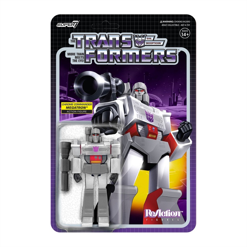 Transformers Reaction W1 RECOLOR – Megatron (Chrome Commander)