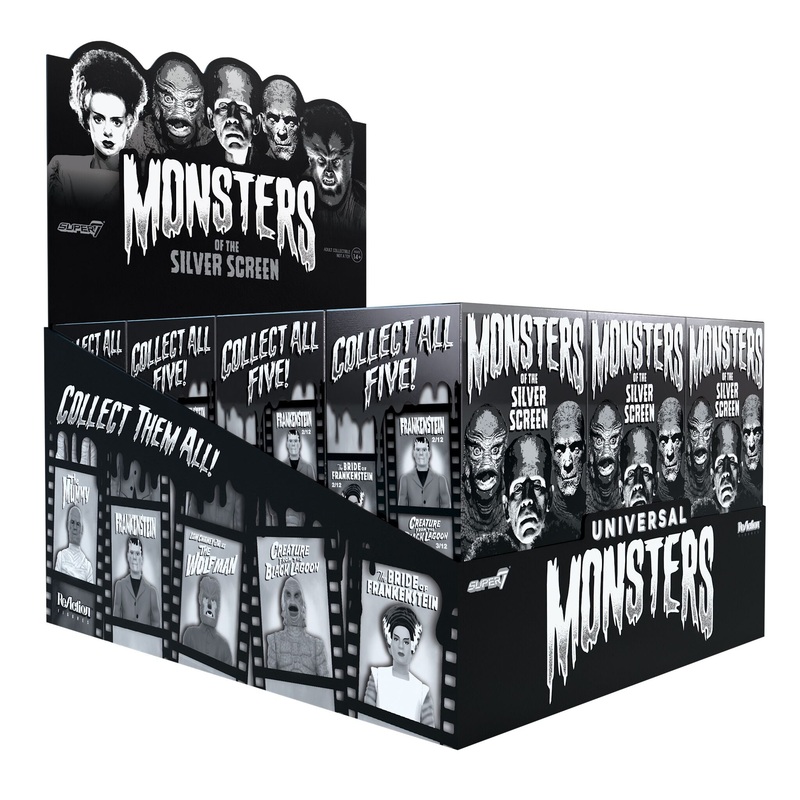 Universal Monsters Blind Box Wave 02 (Black & White) – Blind Box Flat