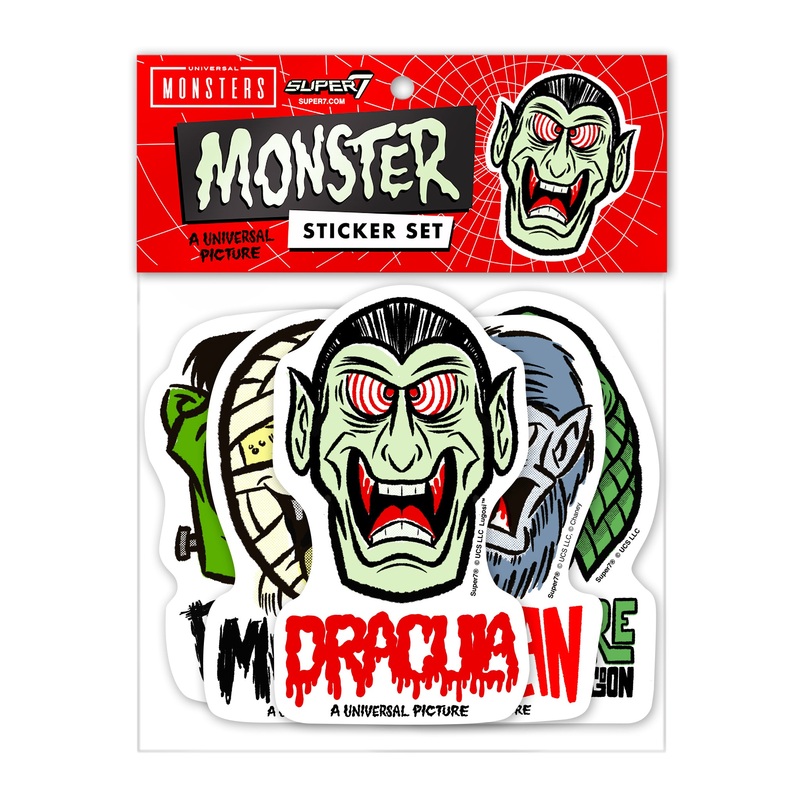Universal Monsters Stickers – FreakyFaces Sticker Pack