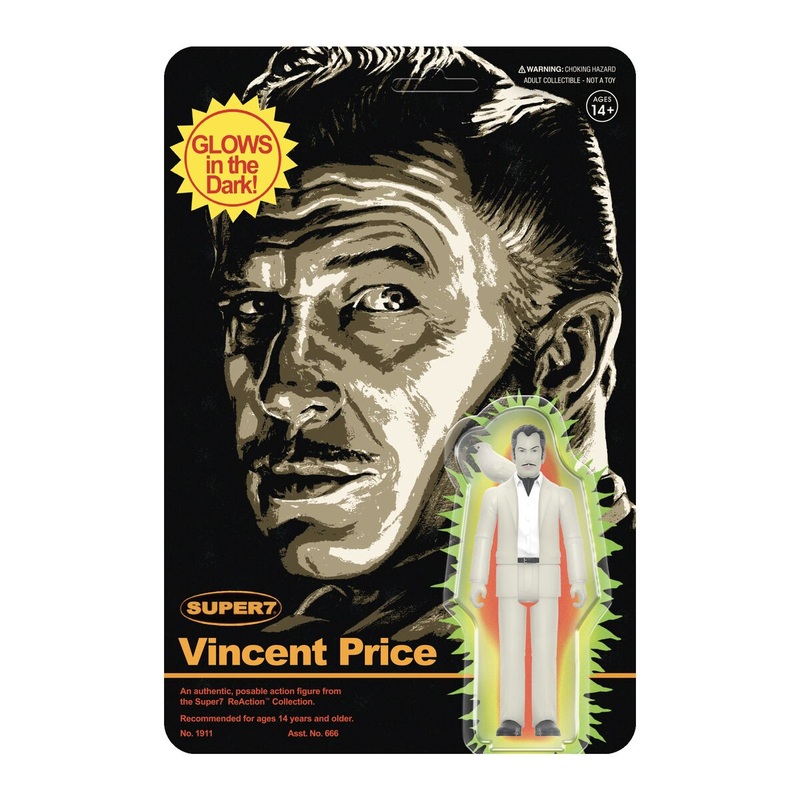 Vincent Price ReAction Figures – Vincent Price (Monster Glow)