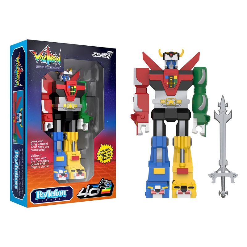 Voltron ReAction Figures – Voltron (Vintage Package)