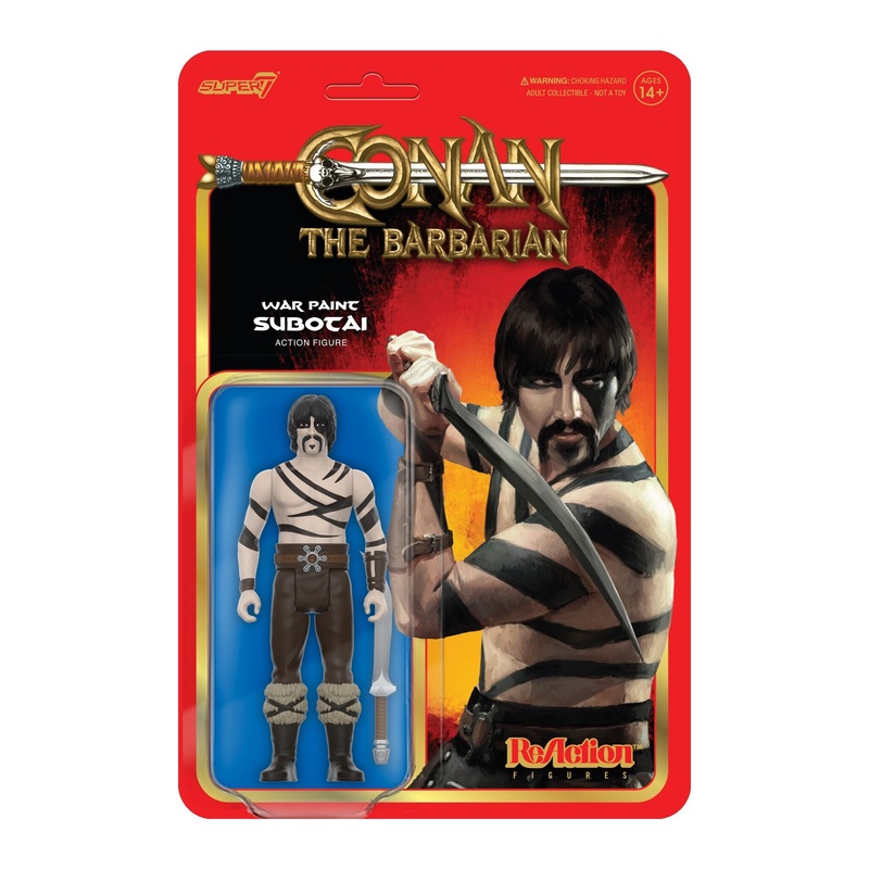 Conan the Barbarian ReAction Figures Wave 02 – Subotai (War Paint)