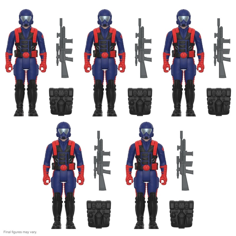 G.I. Joe ReAction Figures Cobra Mothership – 5PK Add-On (Cobra Viper Soldier ReAction)