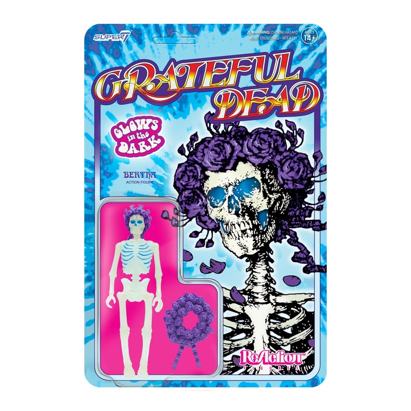Grateful Dead ReAction Figure – Bertha (Glow)