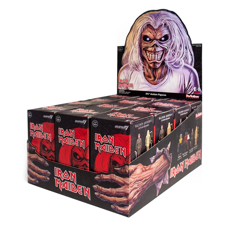 Iron Maiden ReAction Figure – Blind Box Flat
