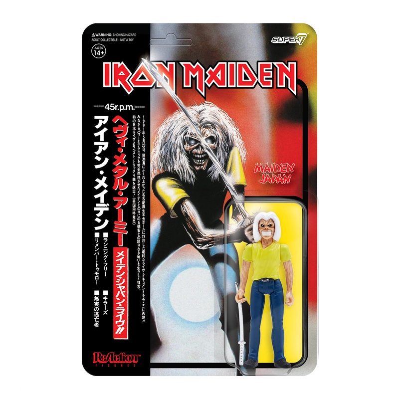 Iron Maiden ReAction Figure – Maiden Japan