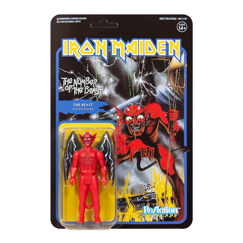 Iron Maiden ReAction Figure – The Number of the Beast (Album Art)