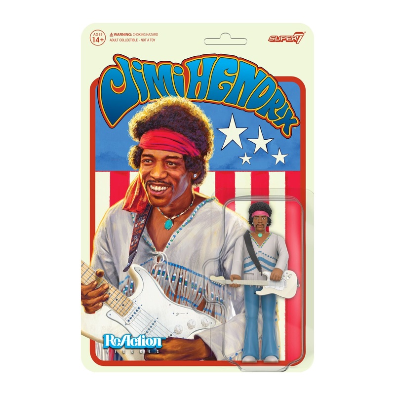 Jimi Hendrix ReAction Figures – Jimi Hendrix (Festival)