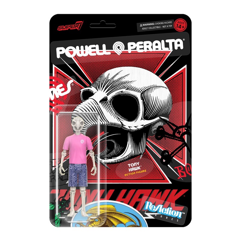 Powell-Peralta ReAction Figures Wave 05 – Tony Hawk (Mt. Trashmore ’85)