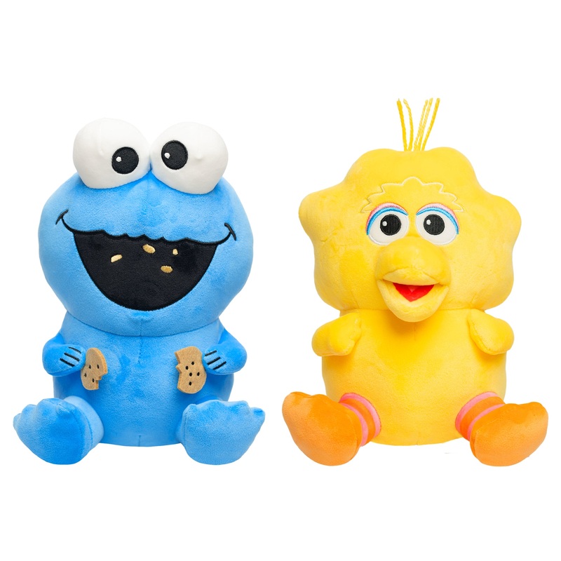 Sesame Street Super Duper Plush Wave 01 – Big Bird & Cookie Monster