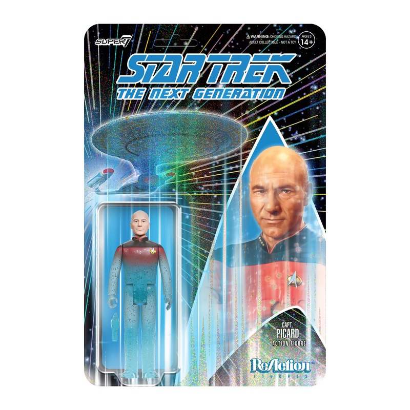 Star Trek: The Next Generation ReAction – Captain Picard Transporter (Glitter)