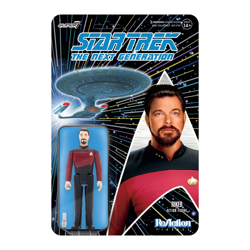 Star Trek: The Next Generation ReAction Figure Wave 2 – Commander Riker
