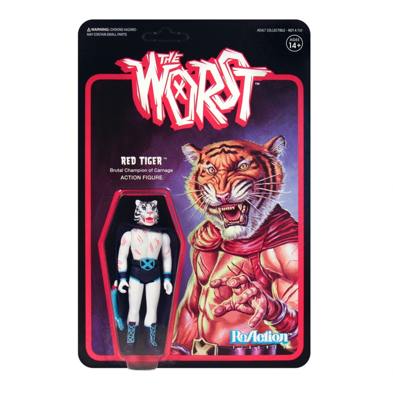 The Worst ReAction Figure – Red Tiger (Color 2)