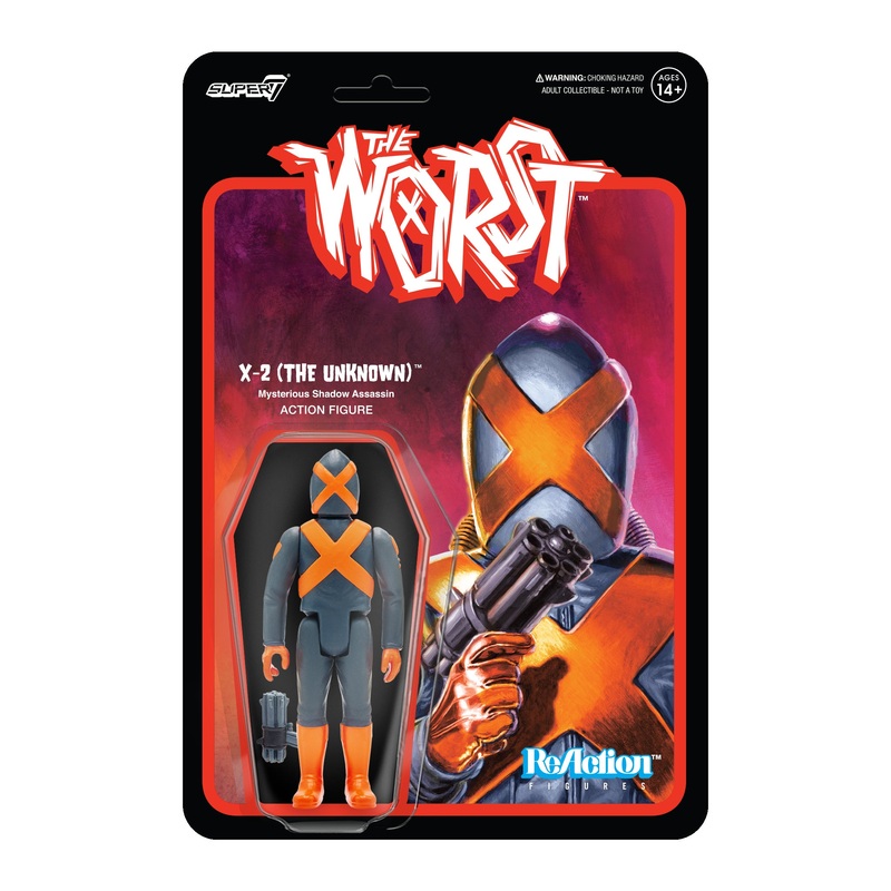 The Worst ReAction Figures Wave 3 – X-2 (The Unknown)