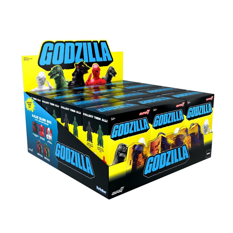 Toho ReAction Kaiju Godzilla Blindbox – Blind Box Flat
