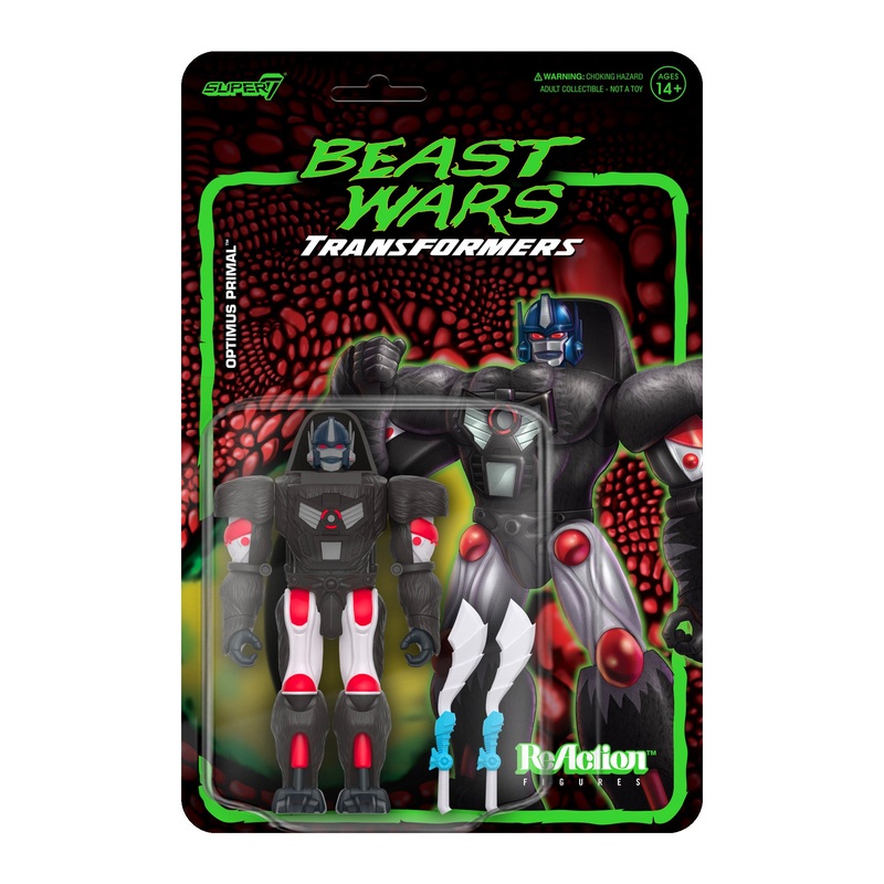 Transformers ReAction Wave 7 Beast Wars – Optimus Primal