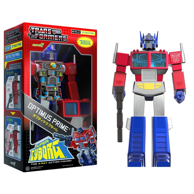 Transformers Super Cyborg – Optimus Prime (Metallic)