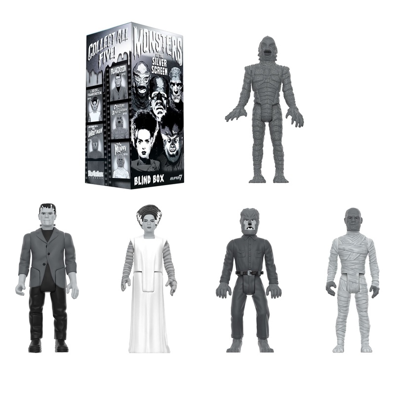 Universal Monsters Blind Box Wave 02 (Black & White) – Individual Blind Box