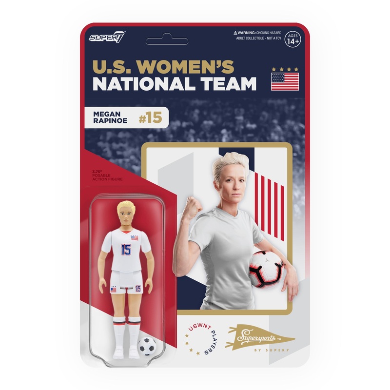 USWNT Players Supersports Figure – Megan Rapinoe