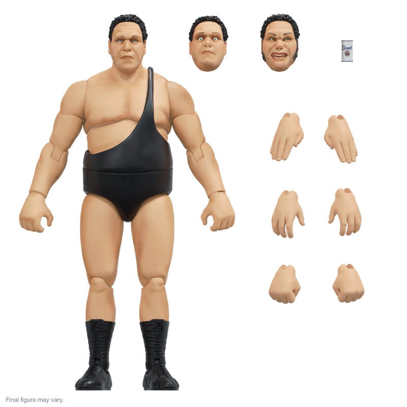 Andre the Giant ULTIMATES! Figure – Black Singlet