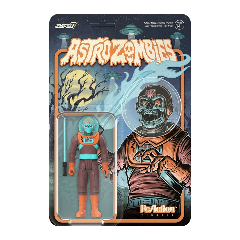 Astro Zombies ReAction Figures Wave 03 – Astro Zombie (Maroon/Orange)