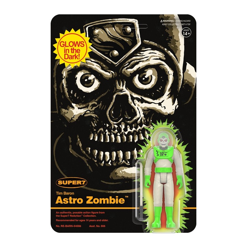 Astro Zombies ReAction Figures Wave 04 – Astro Zombie (Glow)