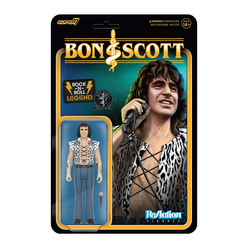 Bon Scott ReAction Figures Wave 02 – Bon Scott (Leopard Print)