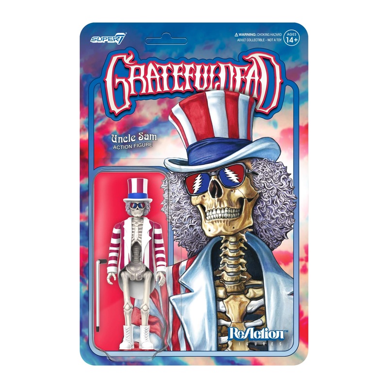 Grateful Dead ReAction Figure Wave 3 – Uncle Sam Skeleton