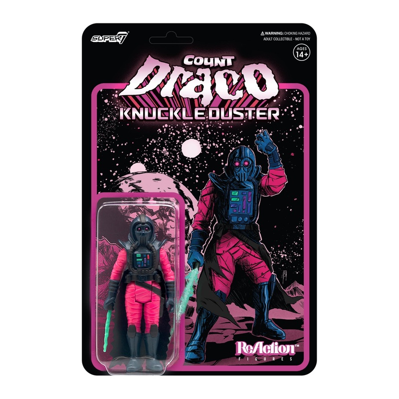 Killer Bootlegs ReAction Figure – Draco Knuckleduster V2 (OG Pink and Dark Blue)