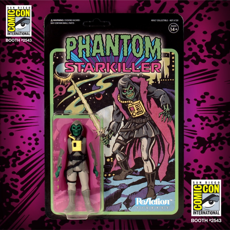 Killer Bootlegs ReAction Figure – Phantom Starkiller (Grey Ghoul – Grey)