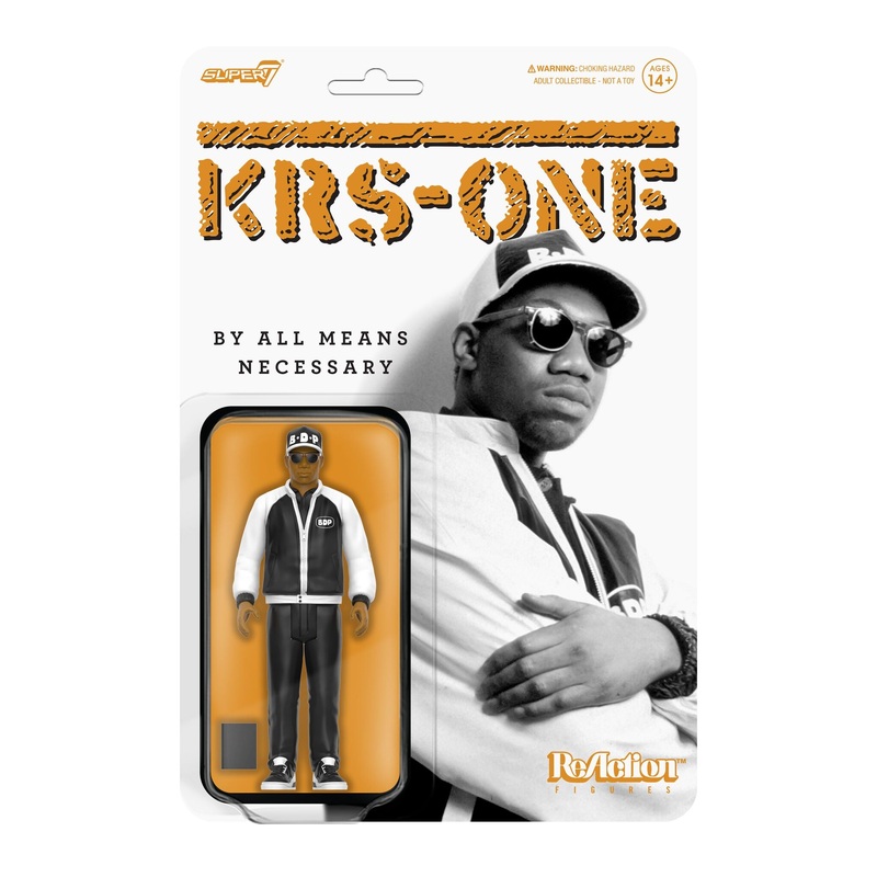 KRS-One ReAction Figures Wave 01 – KRS-One (By All Means Necessary BDP)