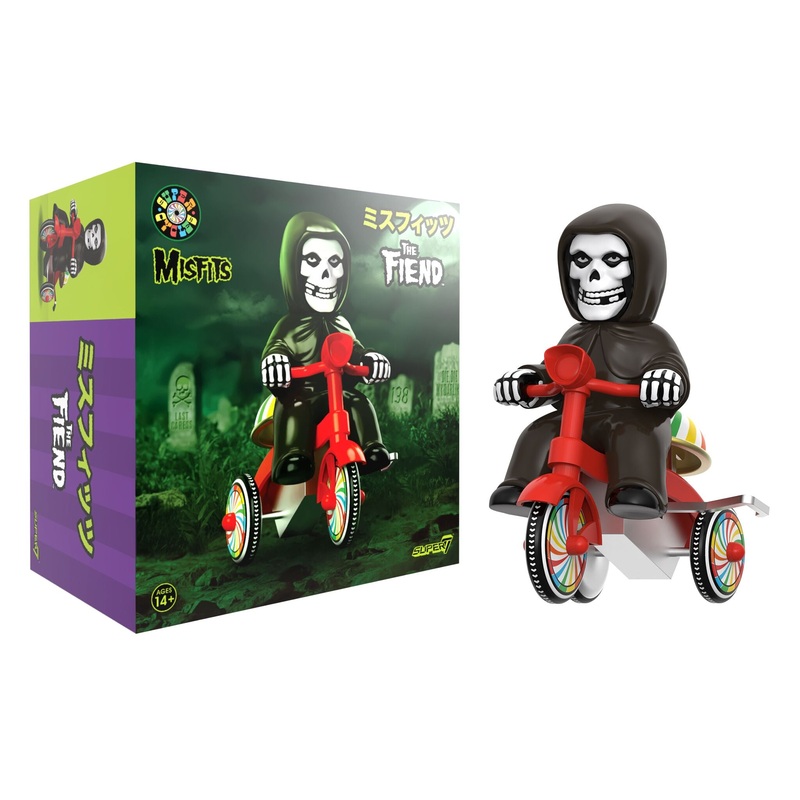 Misfits Super Cycles – Fiend (Black w/ Red Trike)