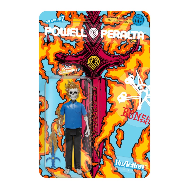Powell-Peralta ReAction Figure Wave 1 – Tommy Guerrero Flaming Dagger