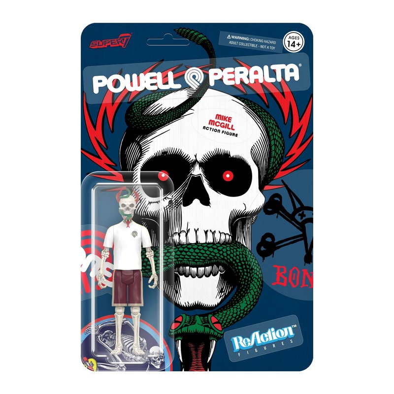 Powell-Peralta ReAction Figures Wave 05 – Mike McGill (Mt. Trashmore ’85)