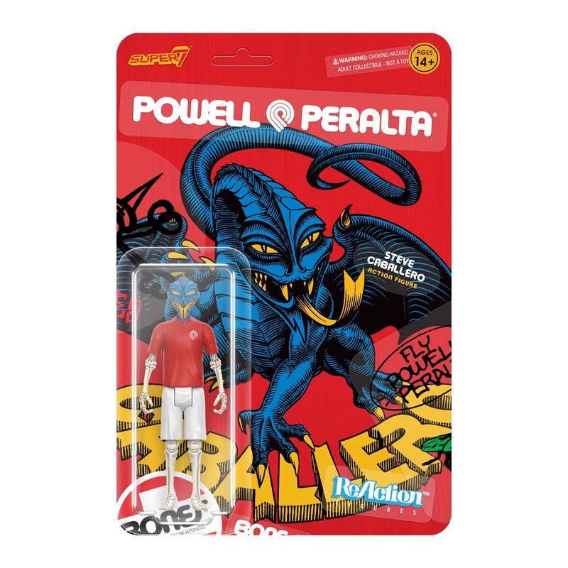 Powell-Peralta ReAction Figures Wave 05 – Steve Caballero Dragon (Animal Chin)