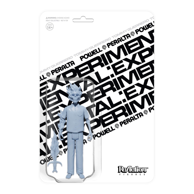 Powell-Peralta ReAction Figures Wave 1A –  Tommy Guerrero V8 Dagger (Unpainted)