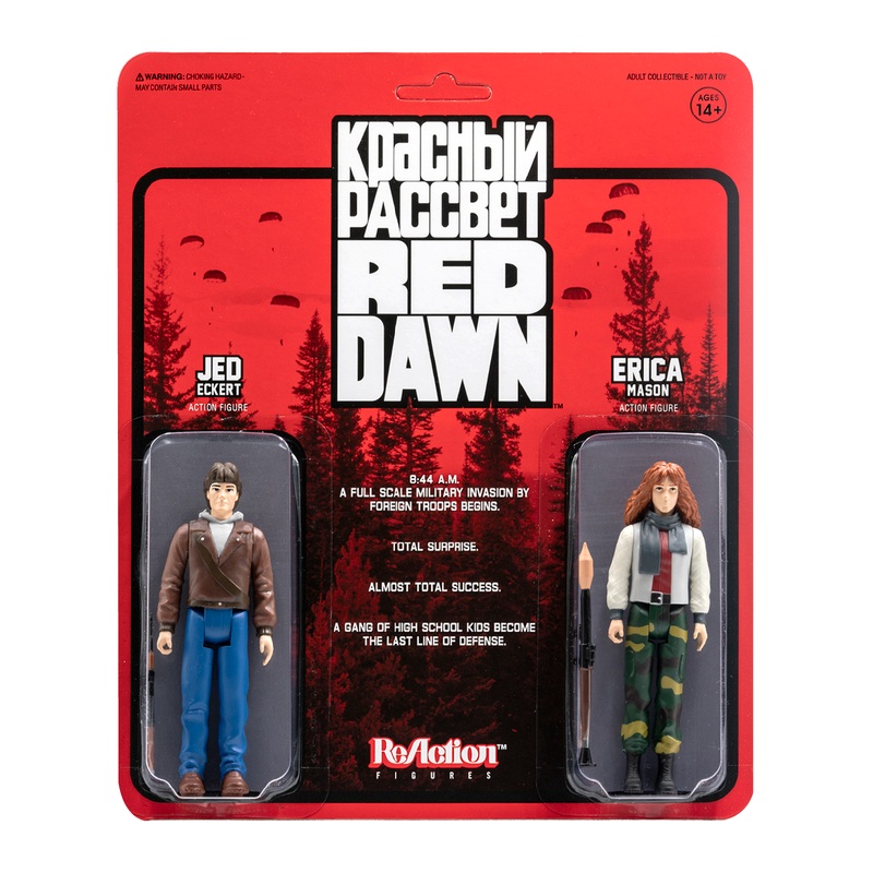 Red Dawn Reaction Figure 2-Pack – Pack A (Erica and Jed)