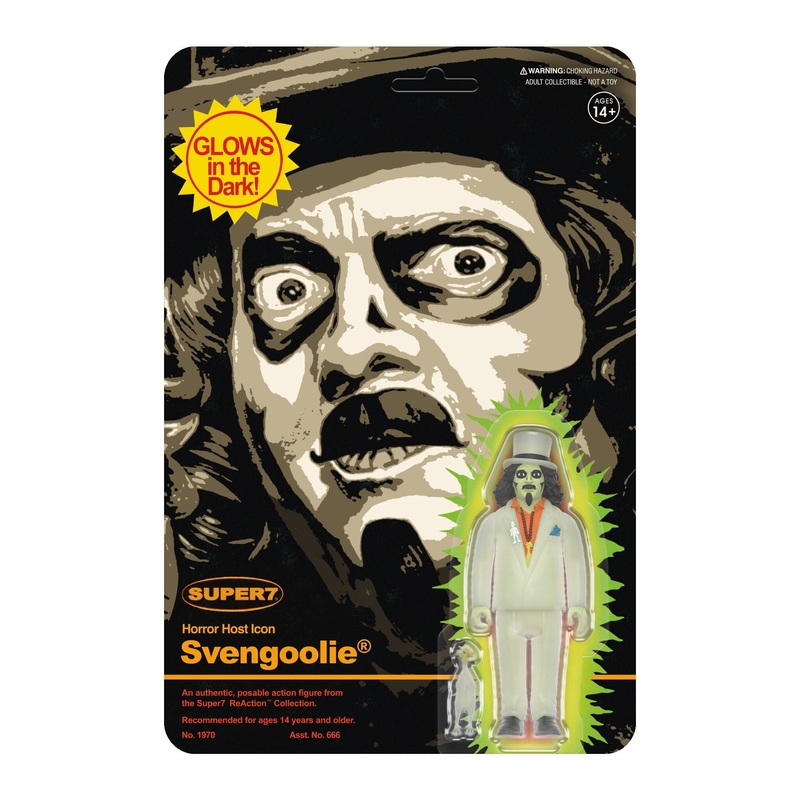 Svengoolie ReAction Figures Wave 03 – Svengoolie (Monster Glow)