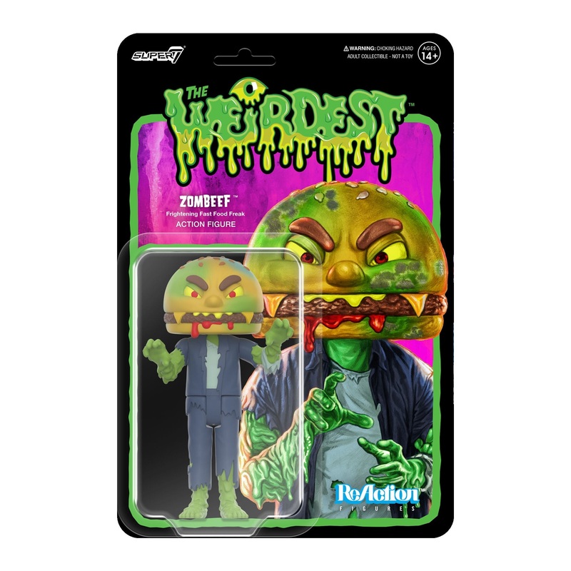 The Weirdest ReAction Figures Wave 05 – Zombeef (Rotten Rangers)