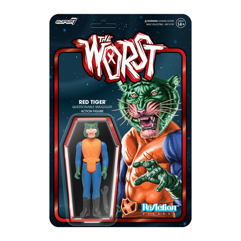 The Worst ReAction Figures Wave 06 (Scum Squad) – Red Tiger