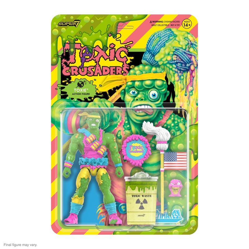 Toxic Crusader ULTIMATES! – Toxie (Slime – Glow)