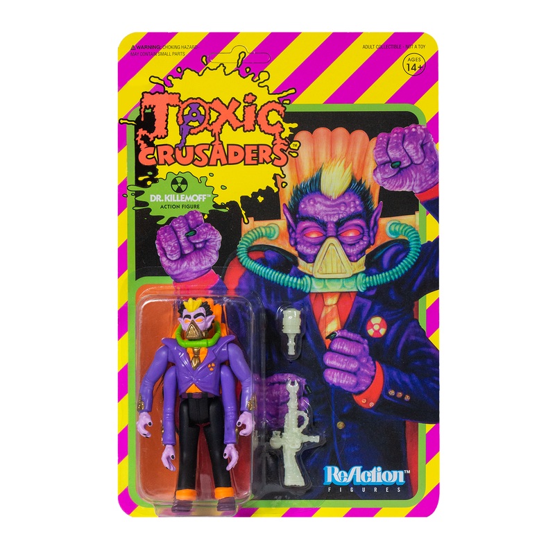 Toxic Crusaders ReAction Figure – Dr. Killemoff