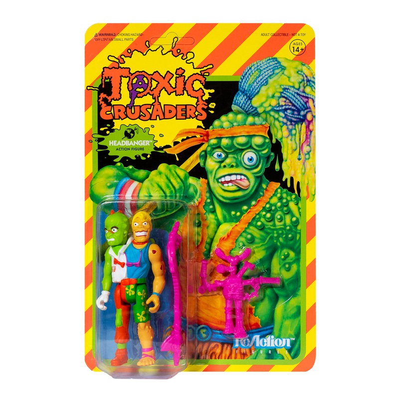 Toxic Crusaders ReAction Figure – Headbanger