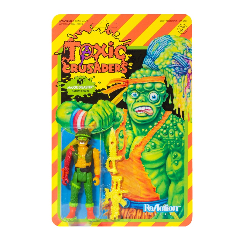 Toxic Crusaders ReAction Figure – Major Disaster
