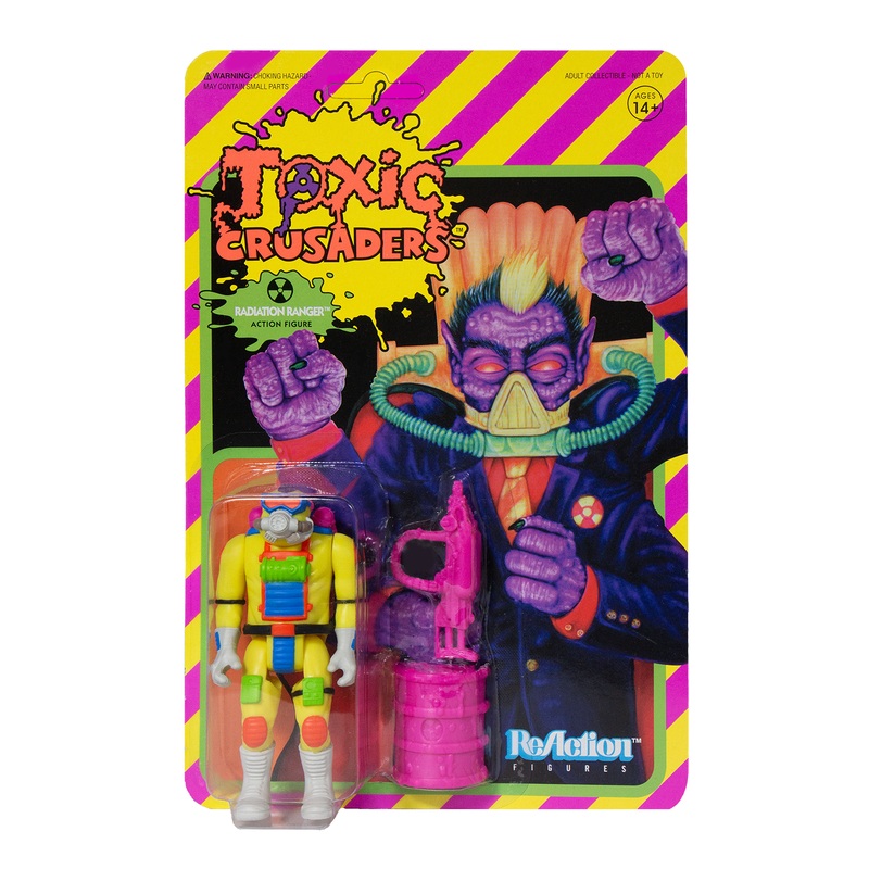 Toxic Crusaders ReAction Figure – Radiation Ranger