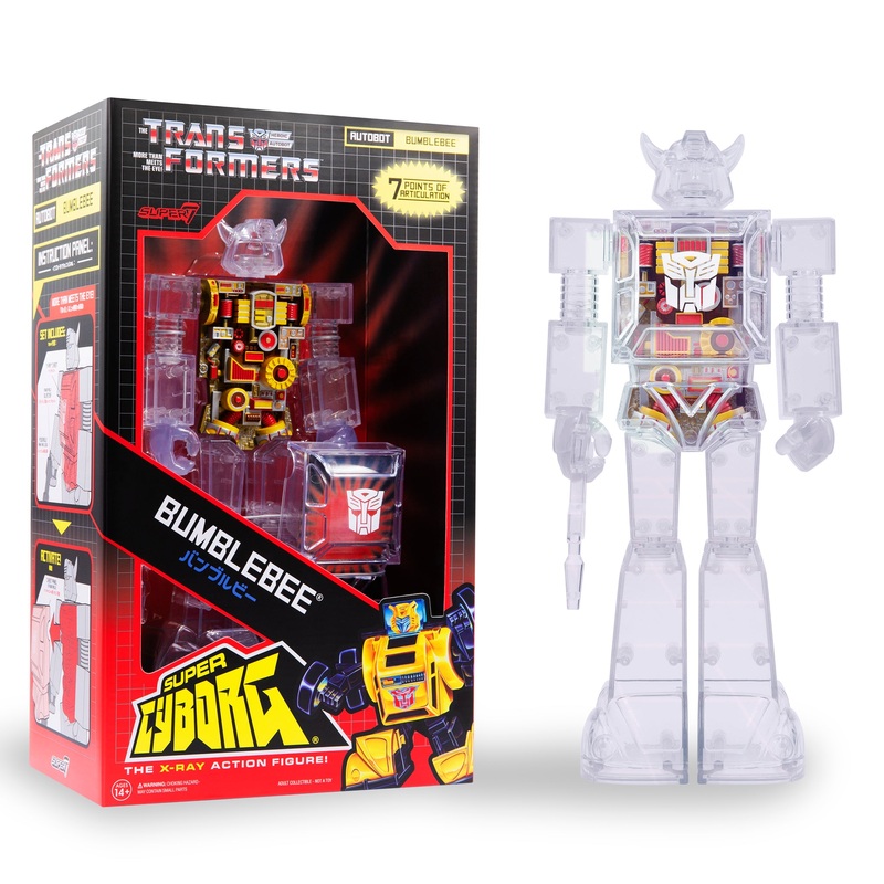 Transformers Super Cyborg – Bumblebee (Clear)