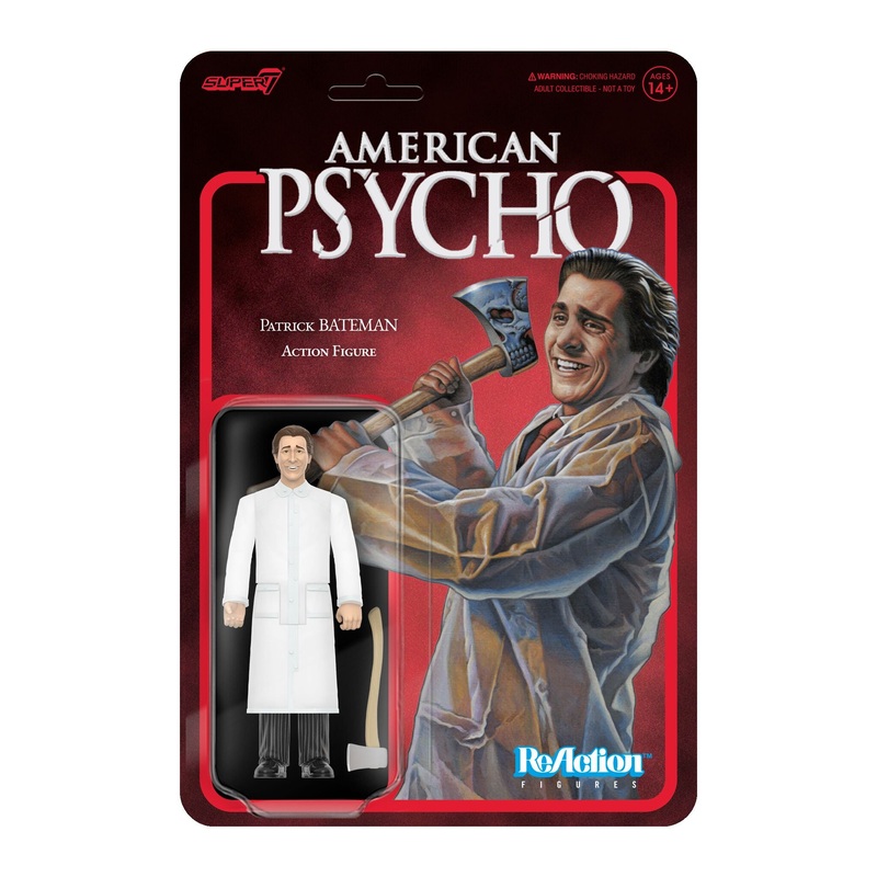 American Psycho ReAction Figures Wave 01 – Patrick Bateman (Raincoat)