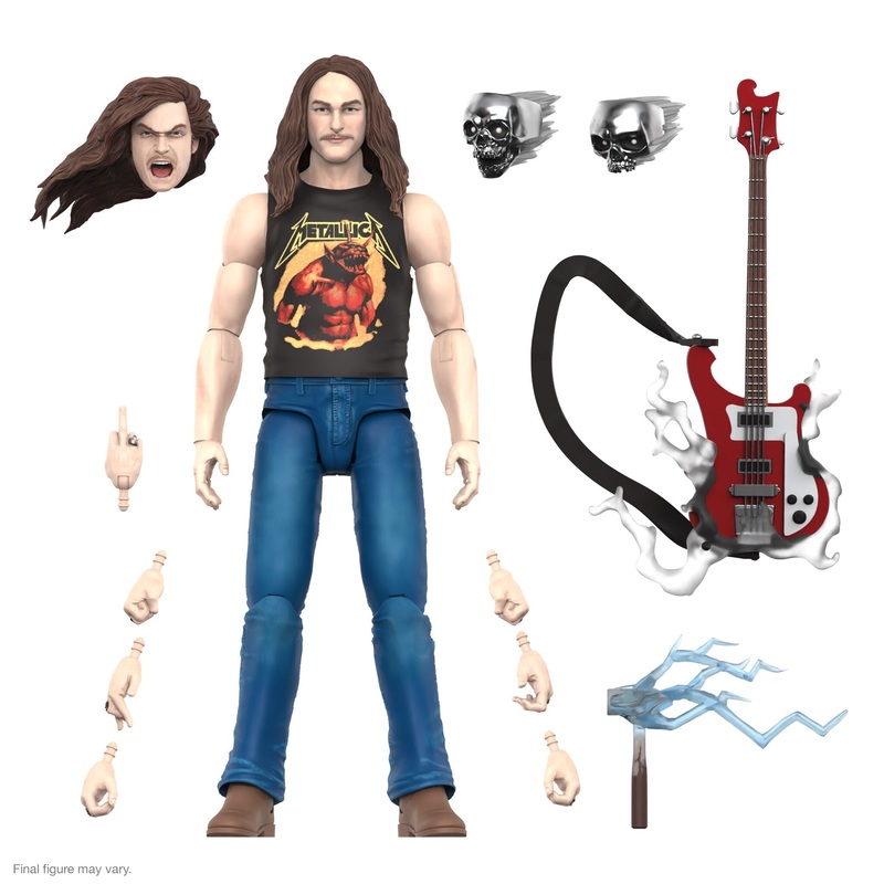 Cliff Burton ULTIMATES! Wave 02 – Cliff Burton (Superhero Poster)