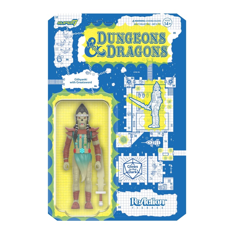 Dungeons and Dragons ReAction Figures Wave 04 – Githyanki (Glow)