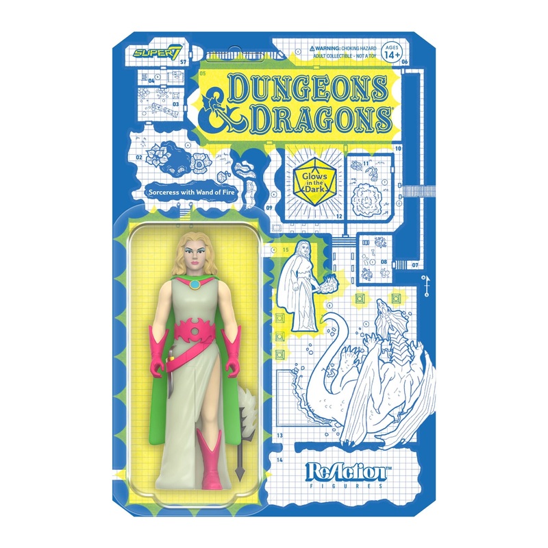 Dungeons and Dragons ReAction Figures Wave 04 – Sorceress (Glow)